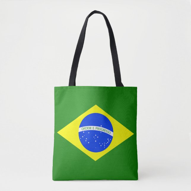 Coole Flagge Brasiliens Tasche (Vorderseite)