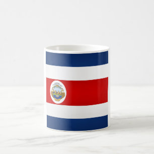 Coole Flagge Costa Ricas Kaffeetasse