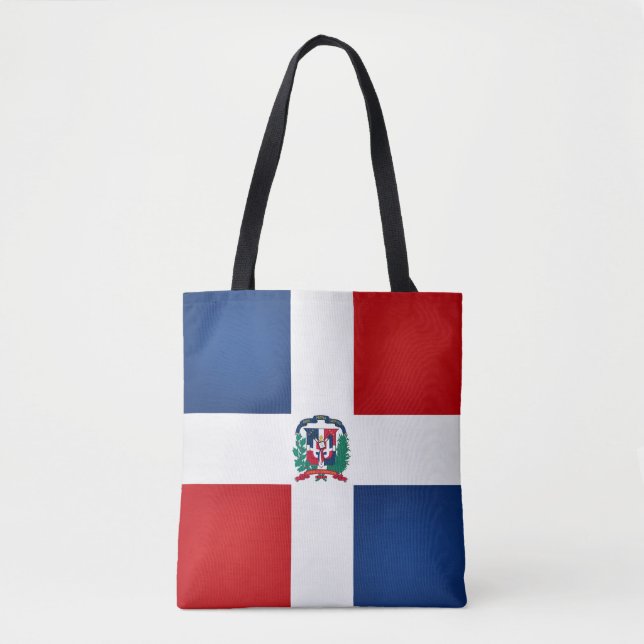 Coole Flagge der Dominikanischen Republik Tasche (Vorderseite)