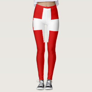 Coole Flagge der Schweiz Leggings