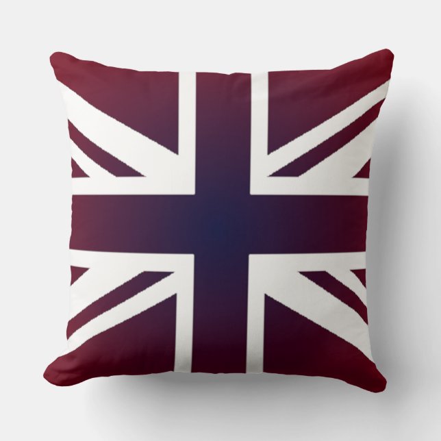 Coole Flagge des Vereinigten Königreichs Kissen (Vorderseite)
