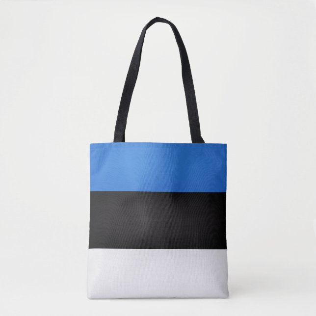 Coole Flagge Estlands Tasche (Vorderseite)