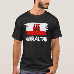Coole Flagge Gibraltars T-Shirt