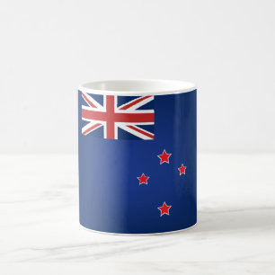 Coole Flagge Neuseelands Kaffeetasse