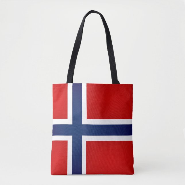 Coole Flagge Norwegens Tasche (Vorderseite)