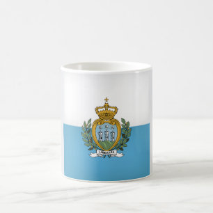 Coole Flagge San Marino Kaffeetasse