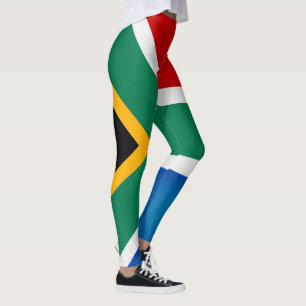 Coole Flagge Südafrikas Leggings
