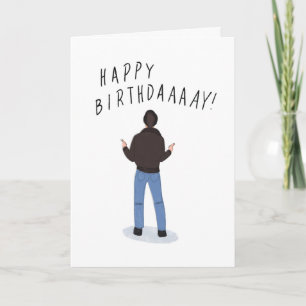 Coole Fonz Happy Days Geburtstagskarte Karte