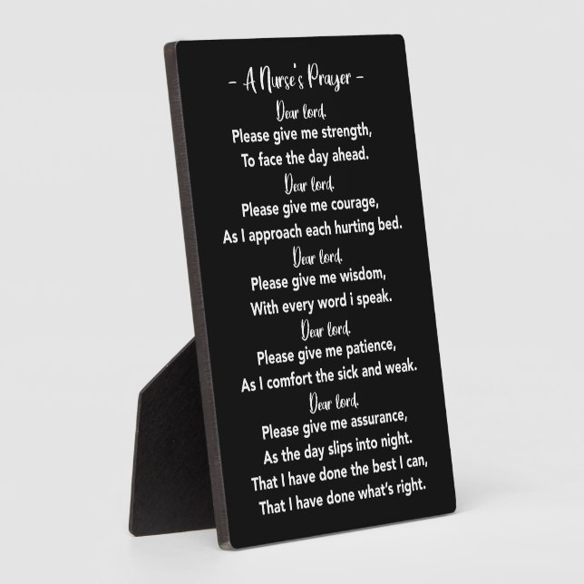Coole Foto-Plaque mit Easel-Geschenk Fotoplatte (Seite)