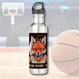Coole Fox-Geschenke für Basketball-Liebhaber Coach Edelstahlflasche