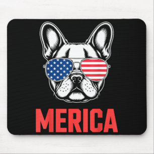 Coole französische Bulldogge Kunst für Männer Frau Mousepad