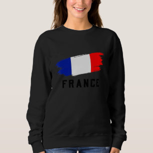 Coole französische Flagge mit Stolz auf Tee Shirts