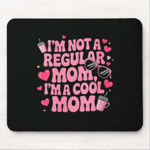 Coole Frauen-Mama lustiges rosa Geschenk zum Mutte Mousepad