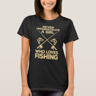 Coole Frauenfischerei T-Shirt