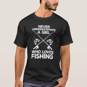 Coole Frauenfischerei T-Shirt