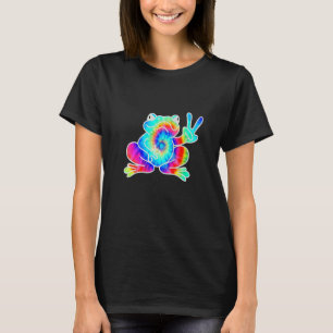 Coole Frosch-Gefärbte Krawatte für Jungen und Mädc T-Shirt