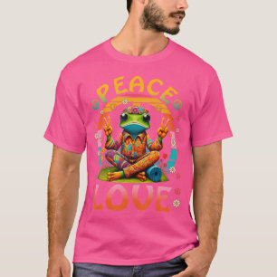 Coole Frosch-Gefärbte Krawatte T-Shirt