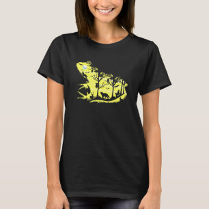 Coole Froschtiere Forstkunst T-Shirt