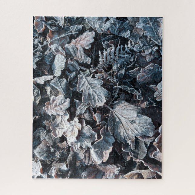 Coole frostige Blätter (Vertikal)