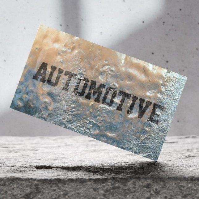 Coole "Frozen Ice Automotive Business Card" Visitenkarte (Von Creator hochgeladen)