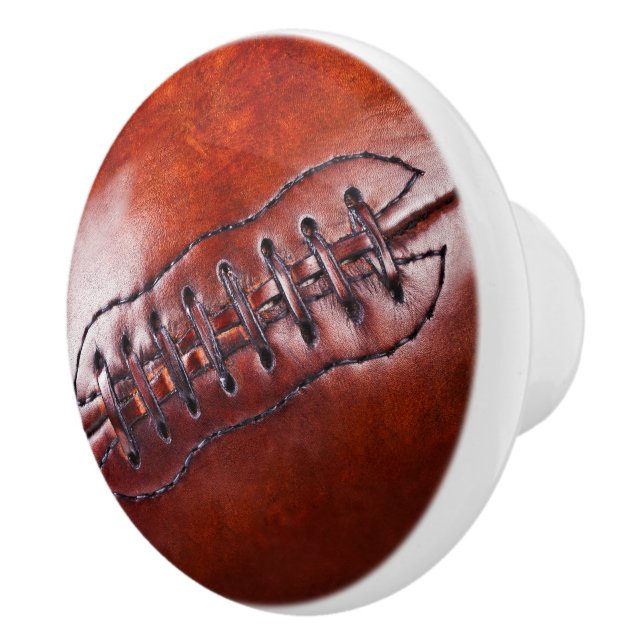 Coole Fußball-Druckknöpfe, Fußball-Zubehör Keramikknauf (Rechts)