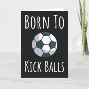 Coole Fußball-Geburtstagskarten Sport für Kinder M Karte