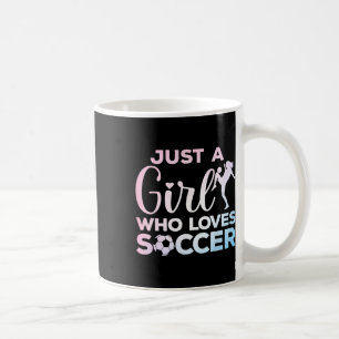 Coole Fußball-Kunst für Frauen, jugendliche Mädche Kaffeetasse