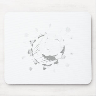 Coole Fußballgrafik Jugendfußball Mousepad