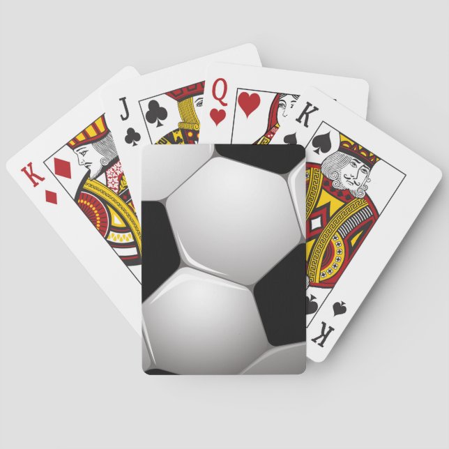 Coole Fußballkarten Spielkarten (Rückseite)