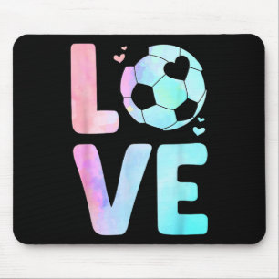 Coole Fußballkunst für Frauen Mädchen Kleinkind Th Mousepad