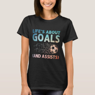 Coole Fußballkunst für Männer Frauen Fußballfans F T-Shirt