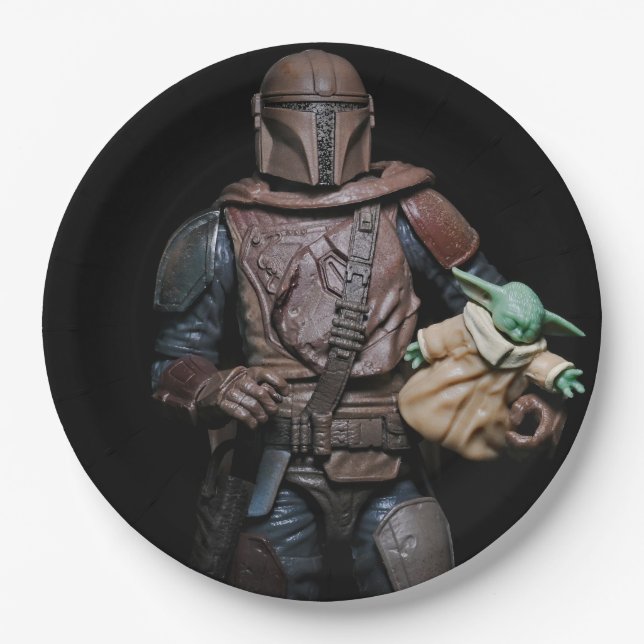 Coole Galactic Bounty Hunter Party Paper Teller (Vorderseite)