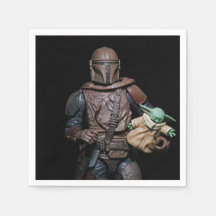 Coole Galactic Bounty Hunter Party Paper Teller