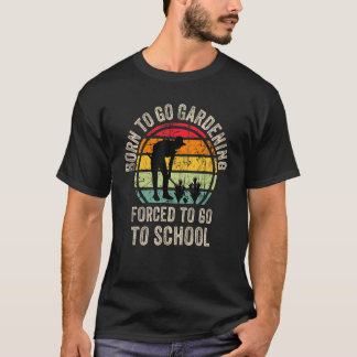 Coole Gartengrafik Pflanze für Sohn Gartengestaltu T-Shirt