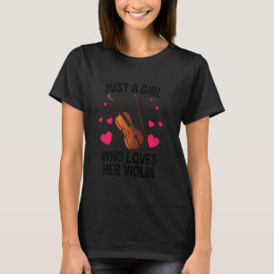 Coole Geige für Frauen Geige Geige Geige Pl T-Shirt