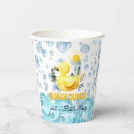 Coole gelbe 1. pappbecher