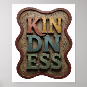Coole gelbe KÜNDIGE Aussage Design Poster