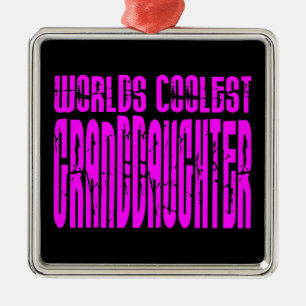 Coole Geschenke: Coolste Rosa Welten Ornament Aus Metall