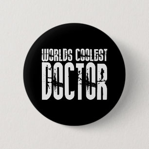Coole Geschenke für Ärzte: Coolster Arzt der Welt Button