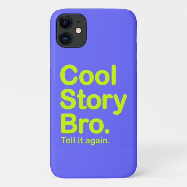 Coole Geschichte Bro. iPhone 5 Fall Case-Mate iPhone Hülle (Rückseite)