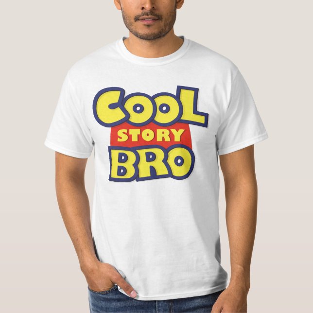 Coole Geschichte Bro sagen es wieder T-Shirt (Vorderseite)