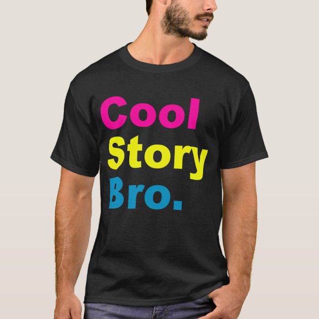 Coole Geschichte Bro Südstrand T-Shirt (Vorderseite)