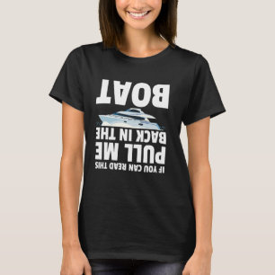 Coole Gestaltung des Bootes für Damen und Herren, T-Shirt