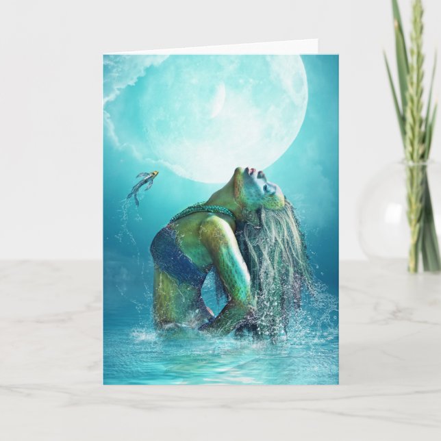 coole Gewässer Karte (Vorderseite)