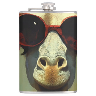 Coole Giraffe Flachmann