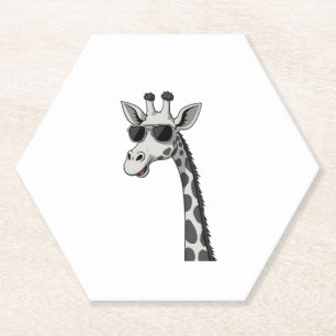Coole Giraffen-Kunst für Männer Frauen Kinder Tier Untersetzer