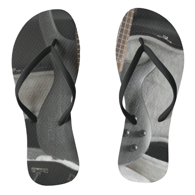 Coole Gitarre Flip Flops (Fußbett)