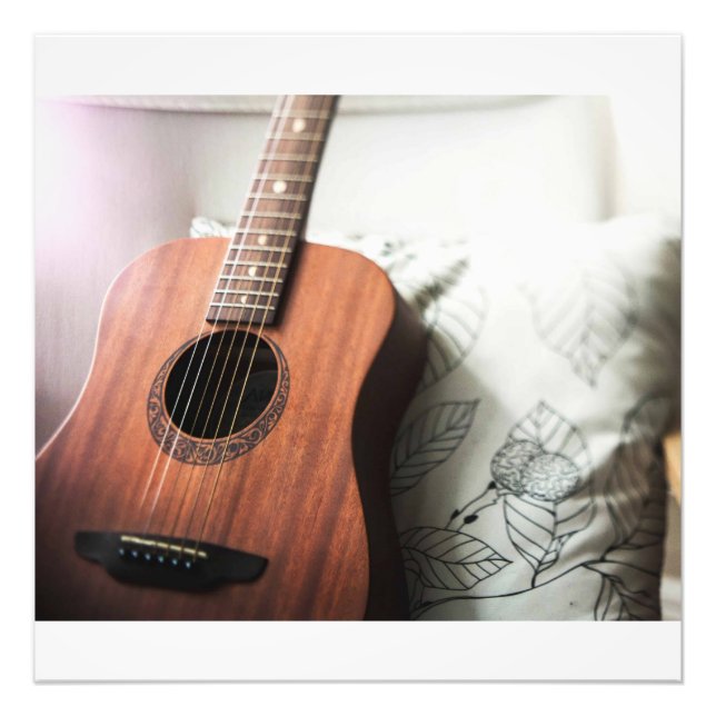 Coole Gitarre Fotodruck (Vorne)