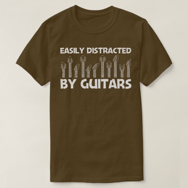 Coole Gitarre für Männer Akustikgitarre T-Shirt (Design vorne)