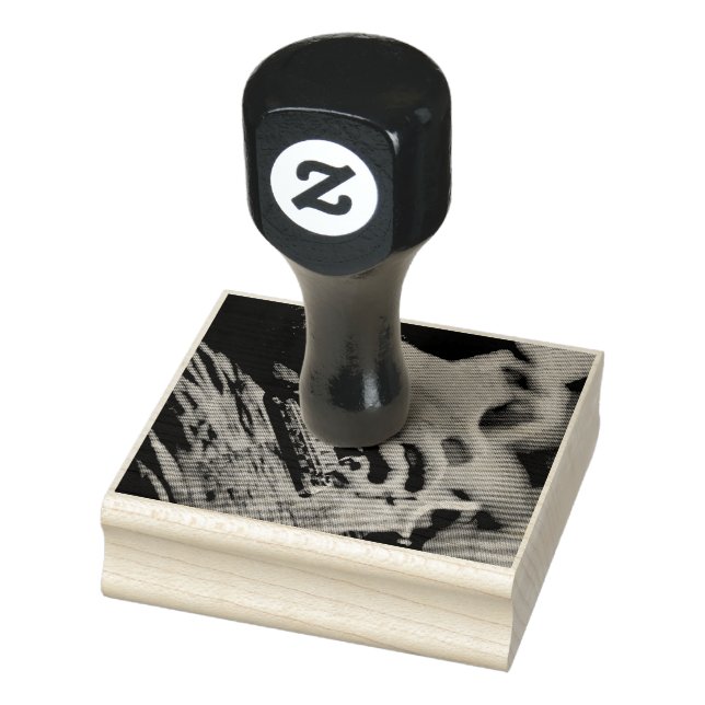 Coole Gitarre Gummistempel (Stempel)